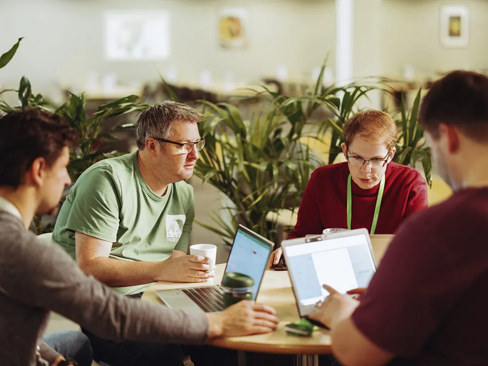 Waitrose HQ team meeting