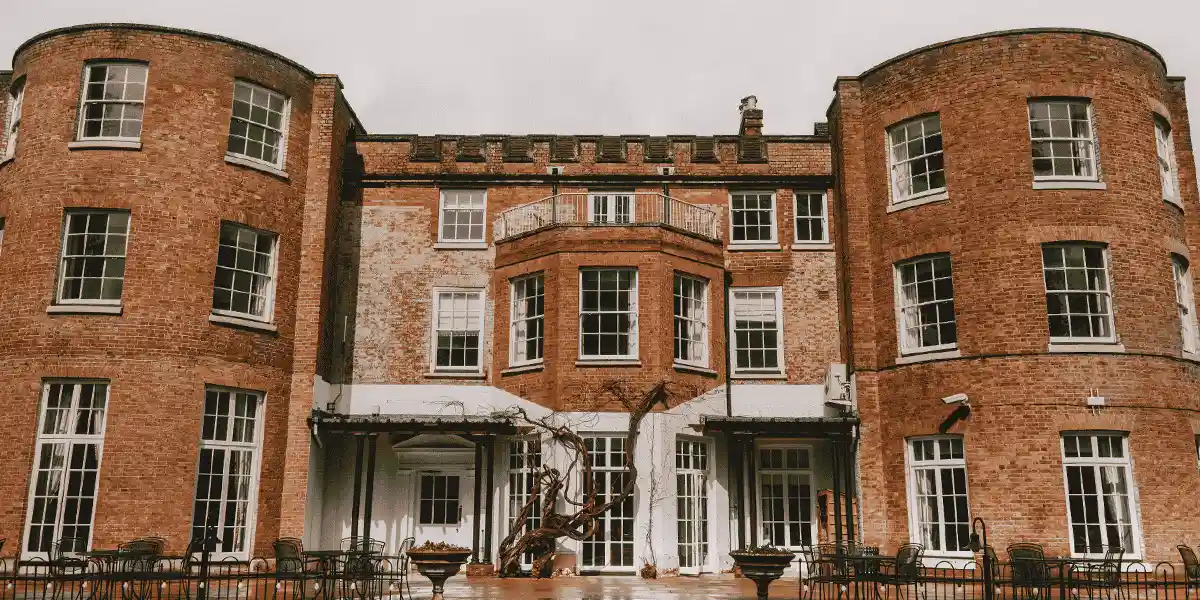 Front of hotel